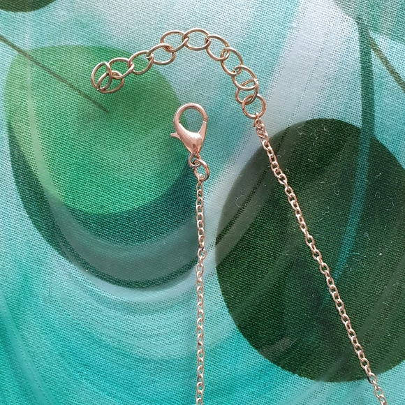 Goldplated Eternity Pendant on Chain - Picture 3 of 3